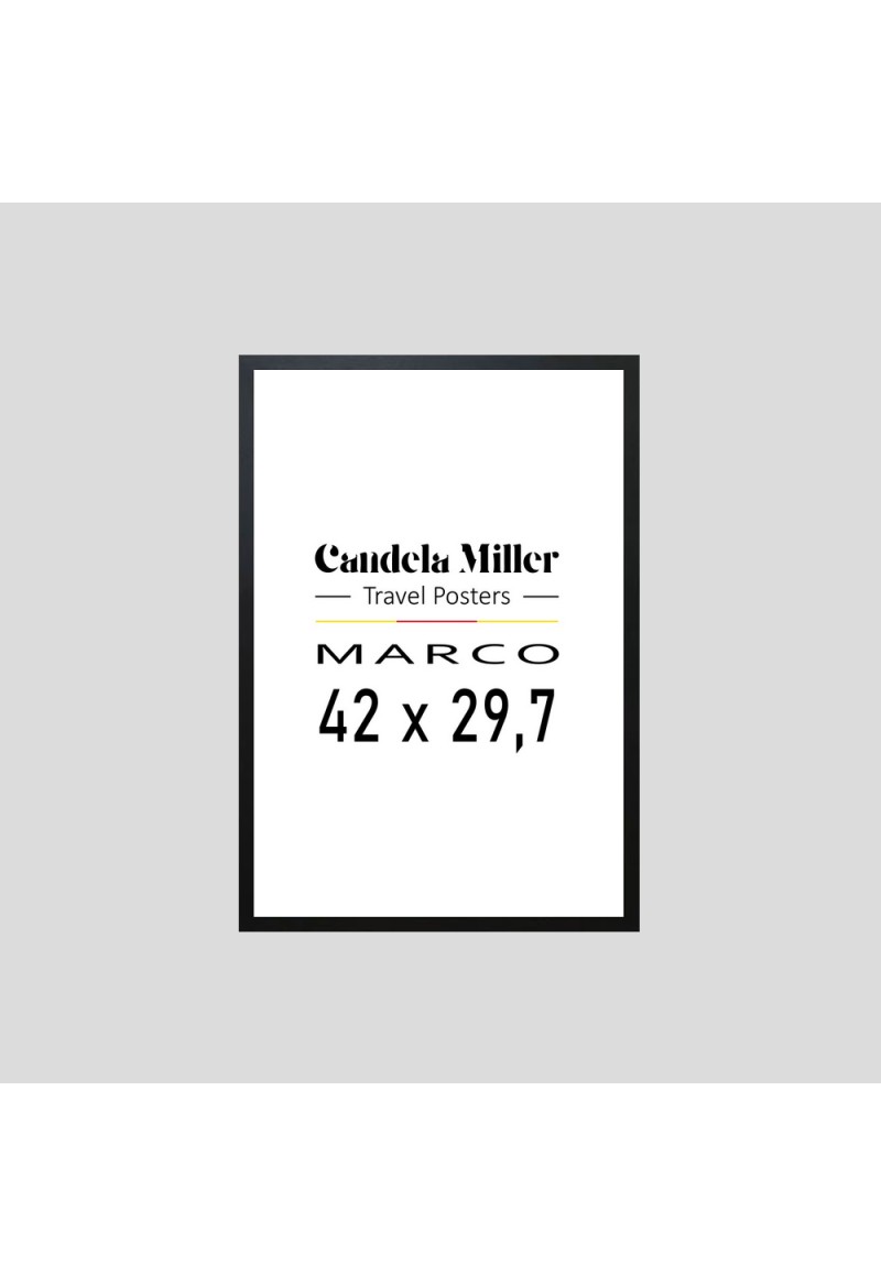 Marco A3 negro